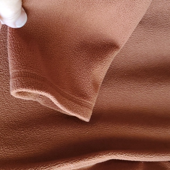 Life is Good brown 1/4 zip 2 side pockets Daisy Sz Medium - Picture 10 of 11